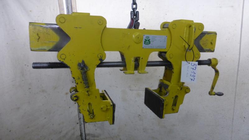 Materialklammer, Materialgreifer, Lastklammer, Tragklammer, Hebeklammer, Blockzange