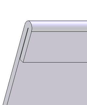 Pneumatische Falzanbiegemaschine, Falzmaschine zur Blechfalz Vorbiegung
