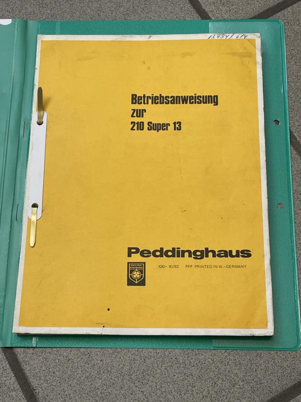 Bedienungsanleitung für eine Profilstahlschere
