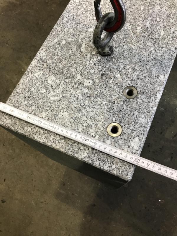 Hartgesteinplatte, Granitplatte, Granitblock, Hartgesteinblock, Winkelblock