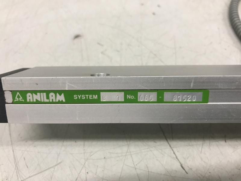 Glasmaßstab, inkrementales Längenmesssystem, Linear Scale, Maßstab mit Glaslineal für Positionsanzeige