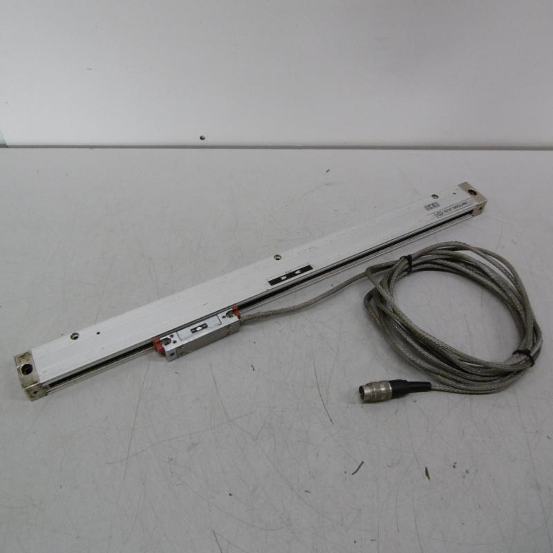Glasmaßstab, inkrementales Längenmesssystem, Linear Scale, Linear Encoder, Maßstab mit Glaslineal für Positionsanzeige