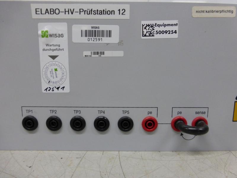 Anschluss Einheit für ELABO Tester, Umschaltmatrix, Connector Unit, 19" Rackeinschub 