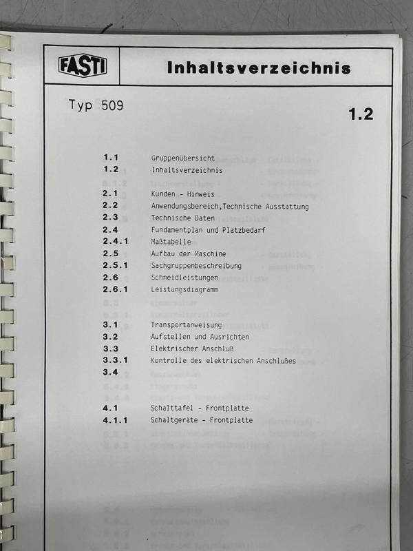 Betriebsanleitung für Hydraulische Tafelschere