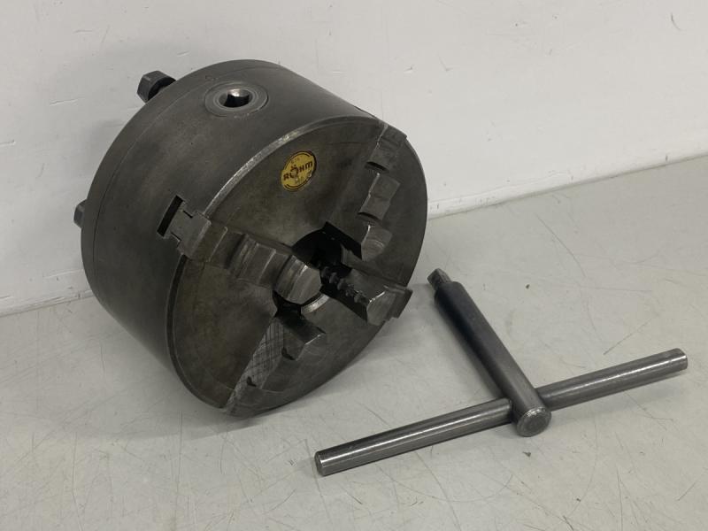 4-Backen Planspiral Drehfutter