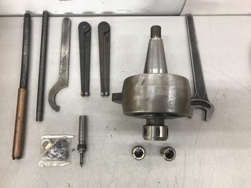 Schnellauf-Frässpindel mit SK40-S20x2 passend für DECKEL Fräsmaschine FP1, FP 2, 3 oder 4
