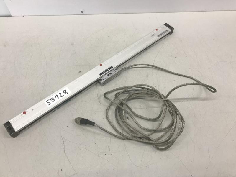 Glasmaßstab, inkrementales Längenmesssystem, Linear Scale, Linear Encoder, Maßstab mit Glaslineal für Positionsanzeige