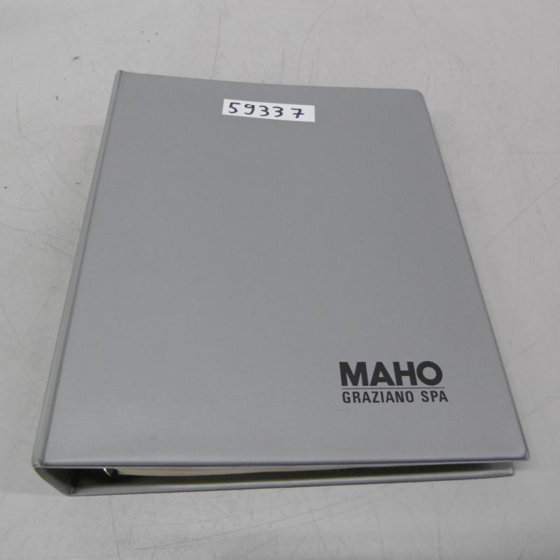 Handbuch, Bedienungsanleitung, Programmierbare Schnittstellen 432T, Maschinenkonstanten,  Schaltplan für CNC Drehmaschine MAHO Graziano GR200C