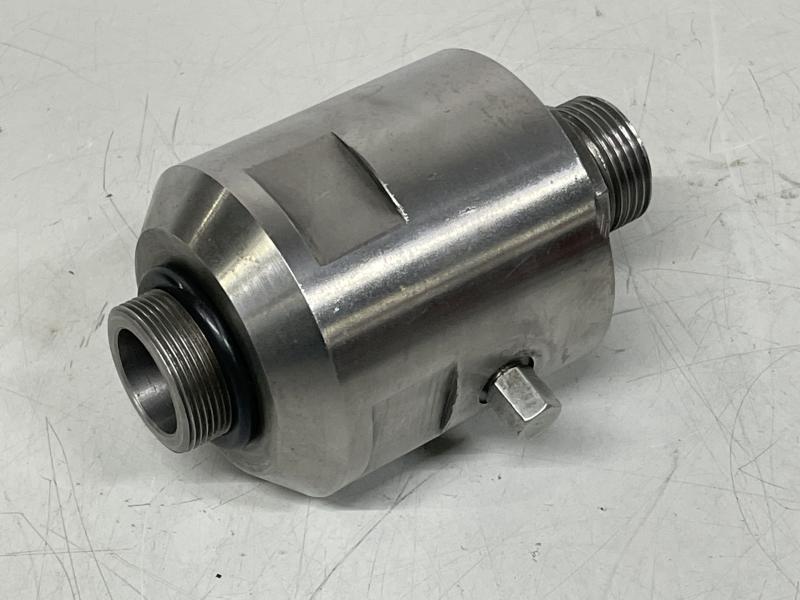 Drehdurchführung, Rotorgetragene Einkanal Rotationsdurchführung für Druckluft