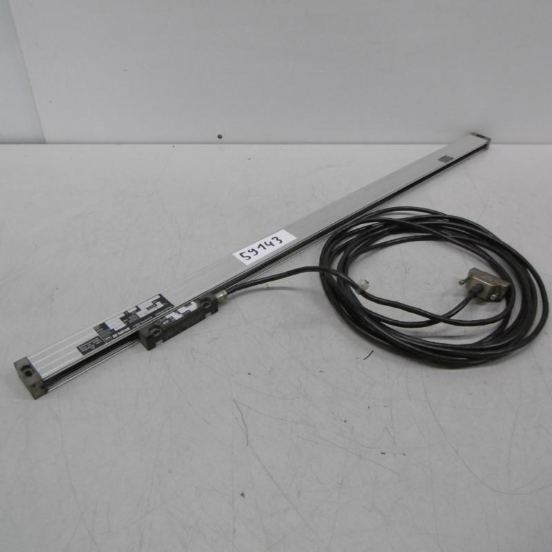 Glasmaßstab, inkrementales Längenmesssystem, Linear Scale, Maßstab mit Glaslineal für Positionsanzeige