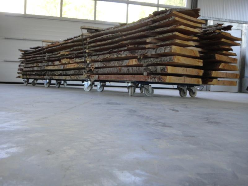 1 Paar = 2 Stück Transportroller mit je 4 Lenkrollen, Plattformwagen, Transportwagen je 1000 kg