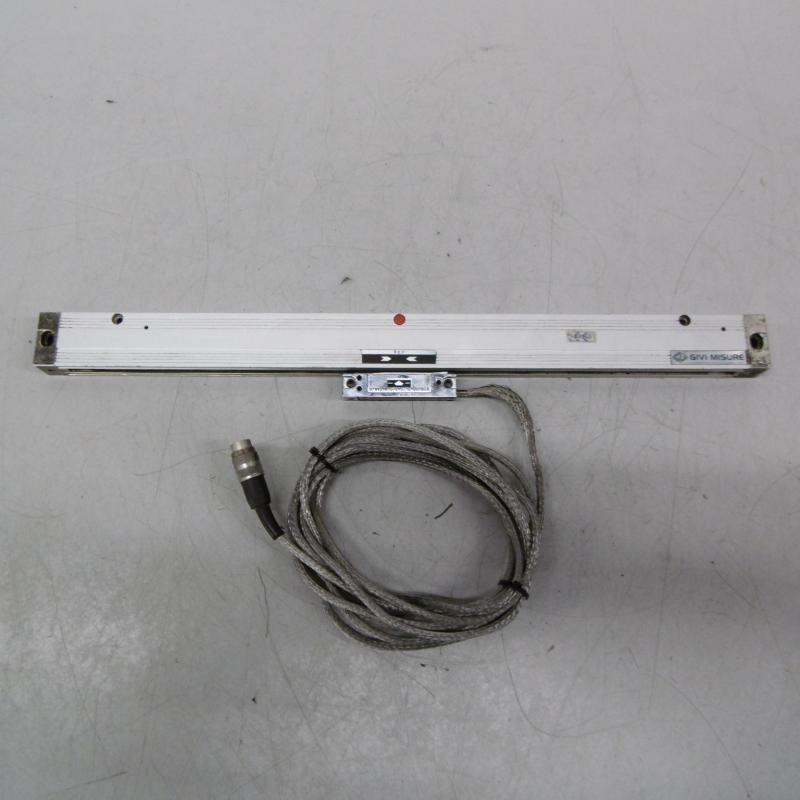 Glasmaßstab, inkrementales Längenmesssystem, Linear Scale, Linear Encoder, Maßstab mit Glaslineal für Positionsanzeige