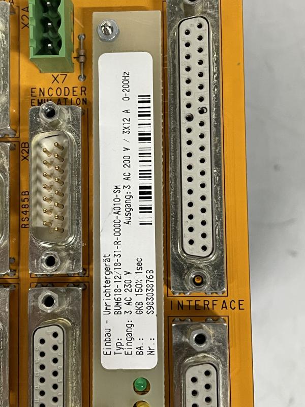 Defekter Wechselstromrichter, 3 Phasen AC-Servoantrieb, Servosteller, Servoumrichter, Antriebsregler