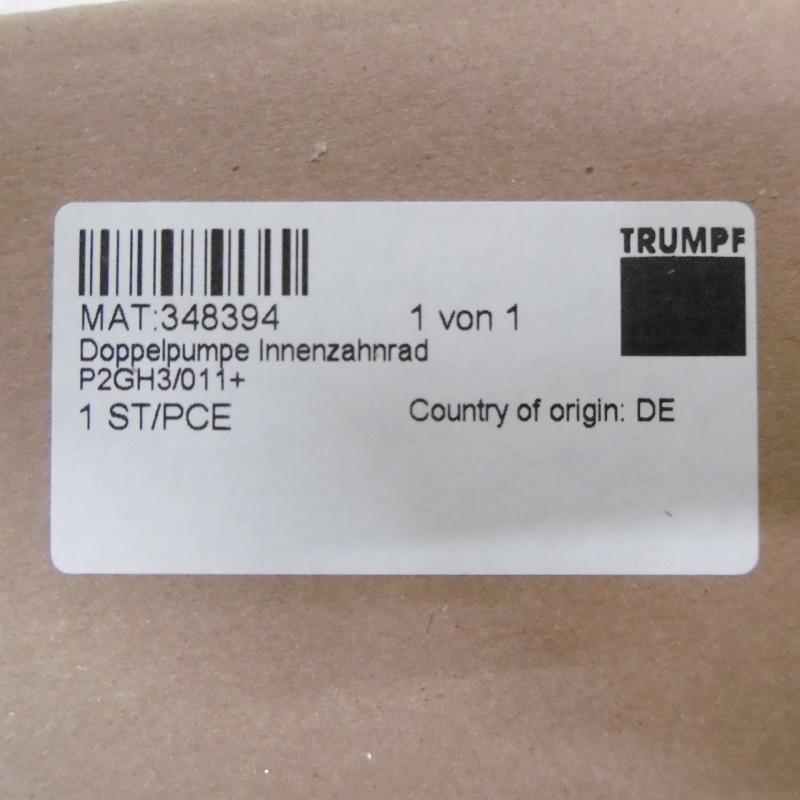 ES Hydraulikpumpe für TRUMPF TC 500 R, Trumpf Original Ersatzteil-Set Nr. 1737140 Innenzahnradpumpe