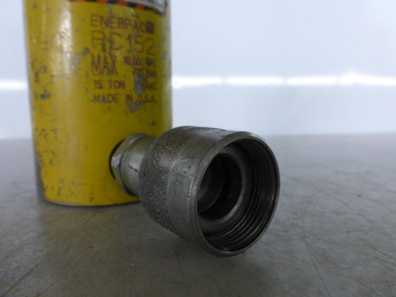 Einfachwirkender Hydraulikzylinder mit Federrückzug, Hydraulikstempel, Lukaszylinder, Maschinenheber