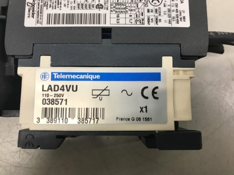 Leistungsschütz, Lastschütz, Luftschütz, Schütz, Leistungsschalter, Motorschütz mit Motorschutzrelais 16 - 24 A