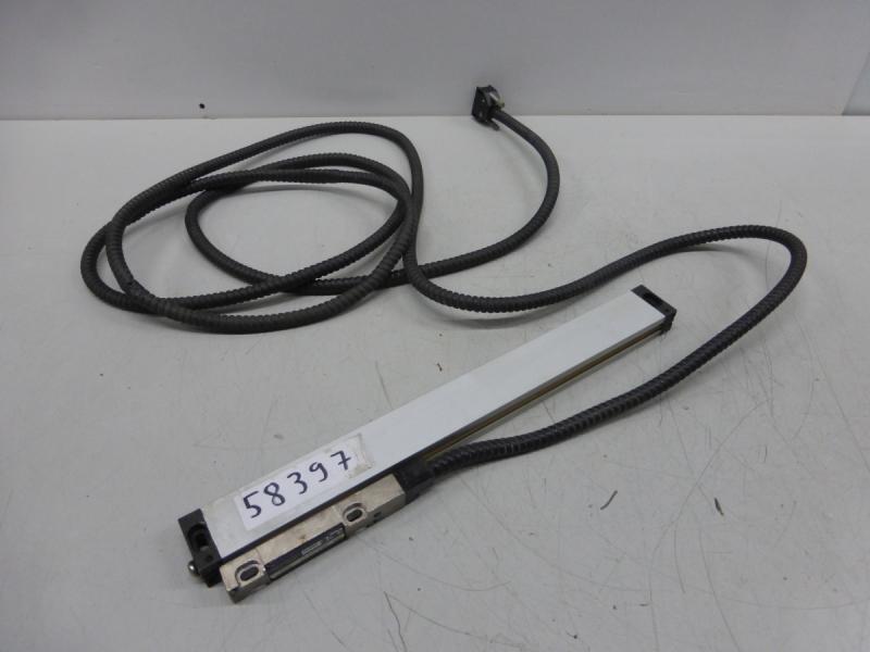 Glasmaßstab, inkrementales Längenmesssystem, Linear Scale, Linear Encoder, Maßstab mit Glaslineal für Positionsanzeige