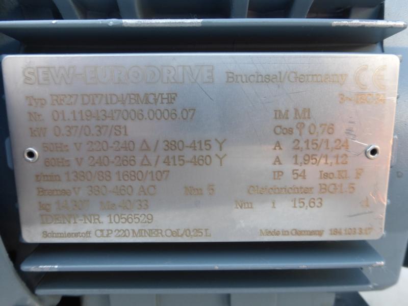 Stirnradgetriebemotor, Getriebemotor, Elektromotor
