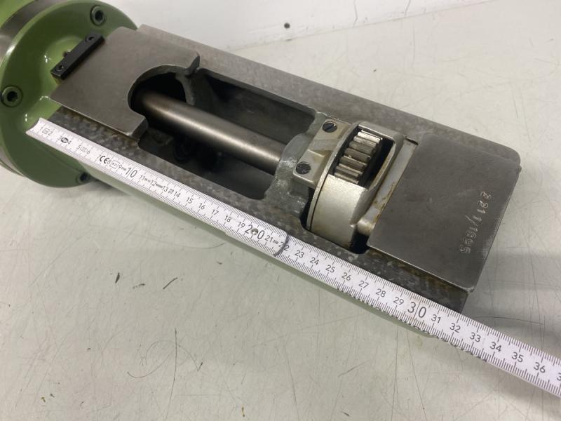 Nutenstoßkopf für Fräsmaschine, Stoßkopf Montage an Stelle vom Vertikalfräskopf, Fräskopf