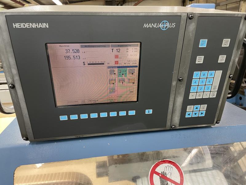 CNC Zyklengesteuerte Drehmaschine mit Zyklen-Steuerung HEIDENHAIN Manual Plus