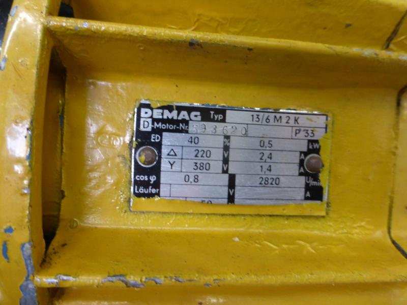 E-Kettenzug, Elektro Hubwerk, Kran