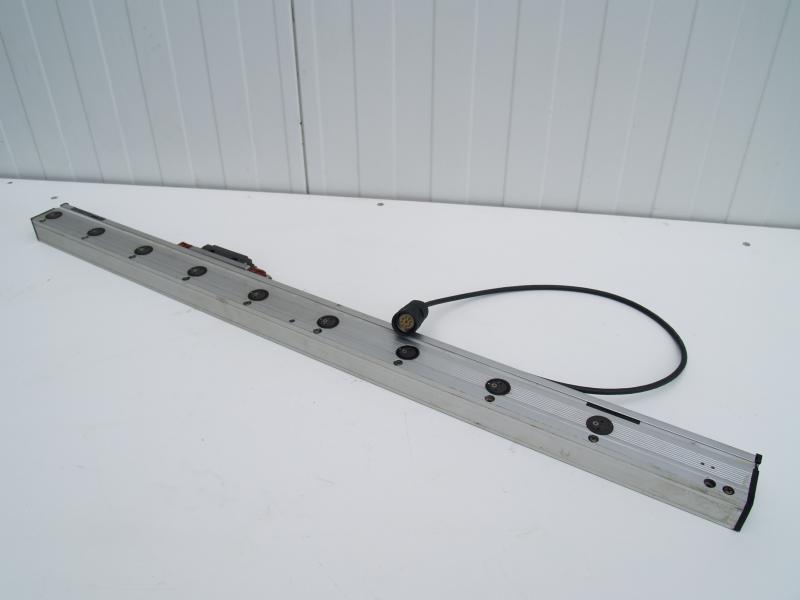 Glasmaßstab, inkrementales Längenmesssystem, Linear Scale, Maßstab mit Glaslineal für Positionsanzeige
