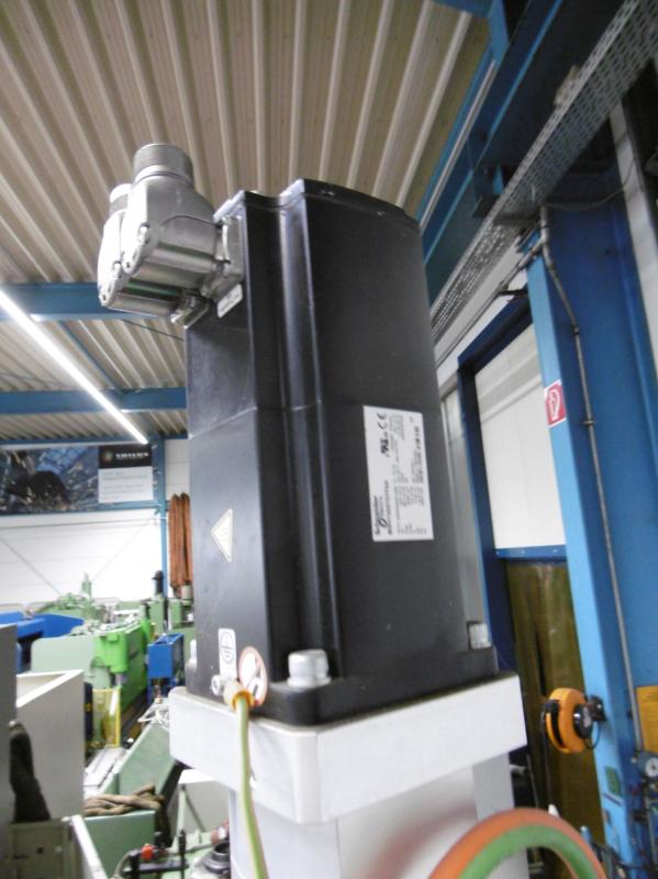 Lineareinheit, Linearachse, Portalachse mit Servoantrieb, Synchronservomotor, Elektroschlitten,  Beladeeinheit, Linearführung mit Servomotor und Pneumatikgreifer