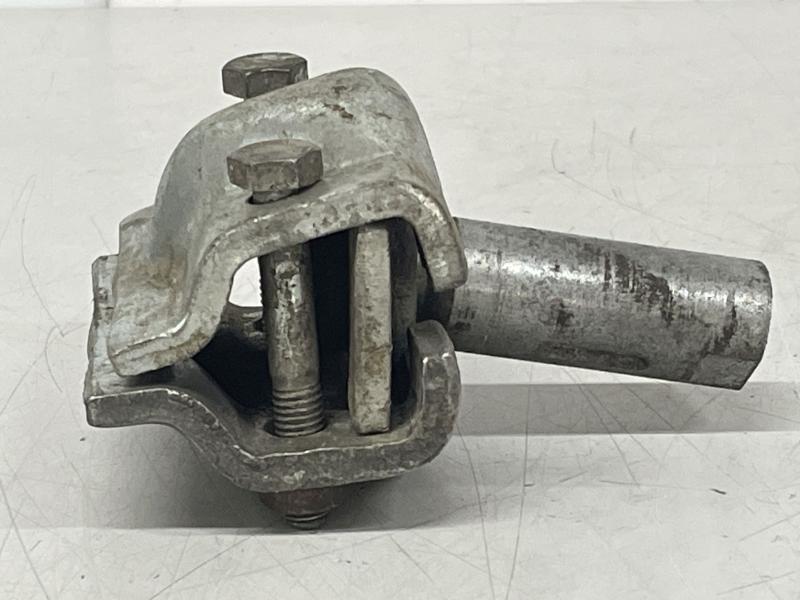 Hängelasche mit Klemmlaschen und 2 Schrauben mit  Kugelstange M16x1,5  für Leichtkransystem