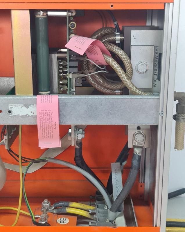 Schweißsteuerung mit Thyristor- Leistungsteil für Punktschweißmaschinen DALEX, ARO, OERLIKON etc.
