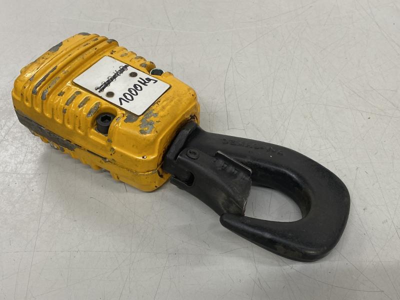 Kranhaken, Hubflasche, Unterflasche für Kettenzug, Lasthaken, 2-strängig