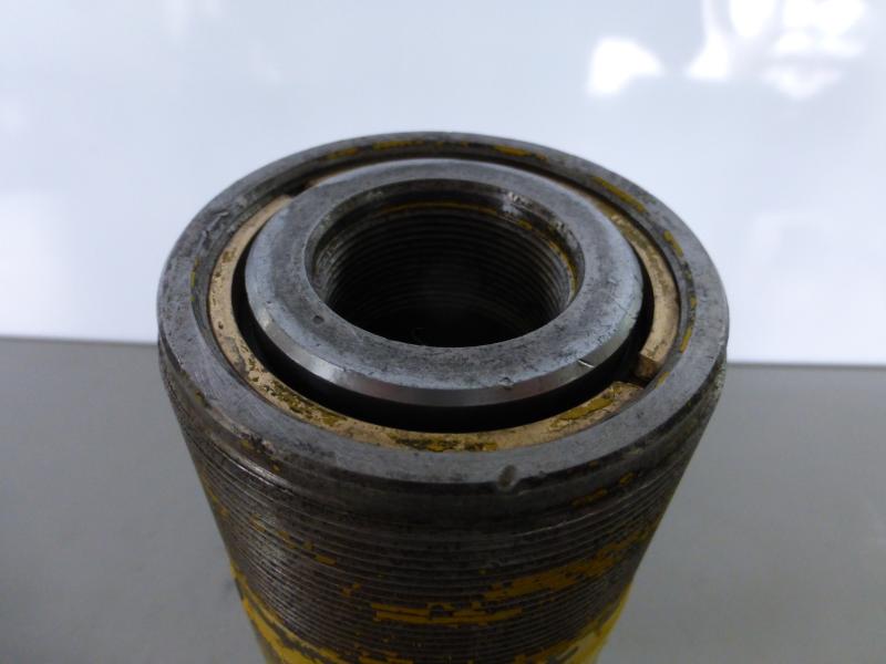 Einfachwirkender Hydraulikzylinder mit Federrückzug, Hydraulikstempel, Lukaszylinder, Maschinenheber