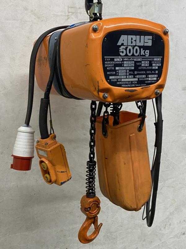 E-Kettenzug, Elektro Hubwerk, Kran