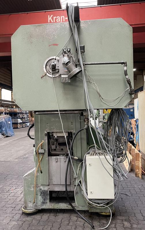 Exzenter Stanzautomat mit NC Walzenvorschub EBU - Doppelständer Exzenterpresse