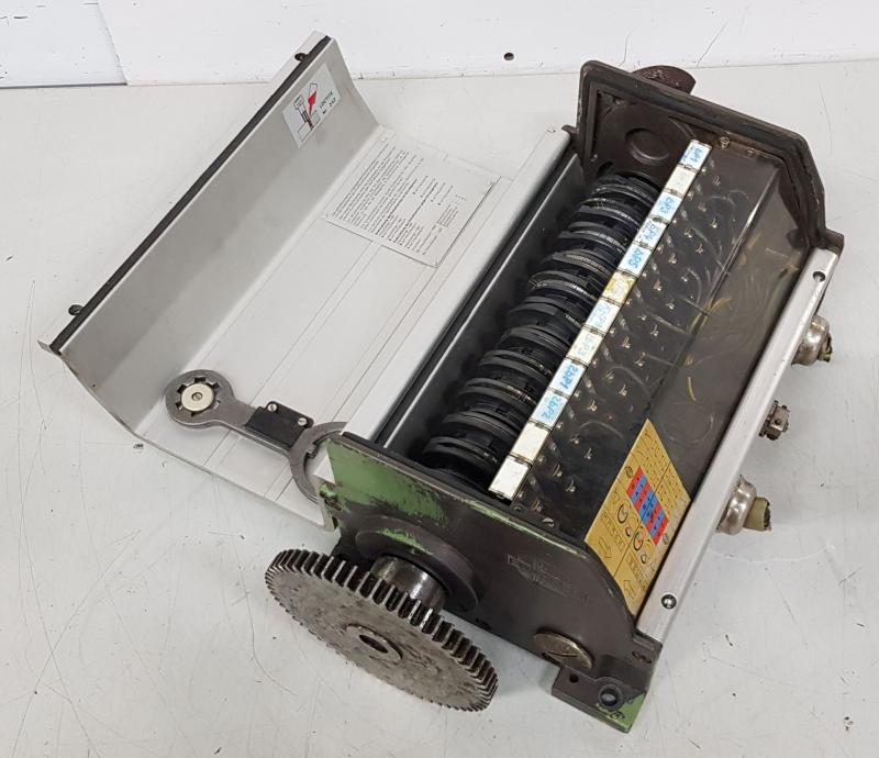 Nockenschaltwerk mit 12 Schaltspuren, Werkzeugüberwachung, Prozess-Überwachung