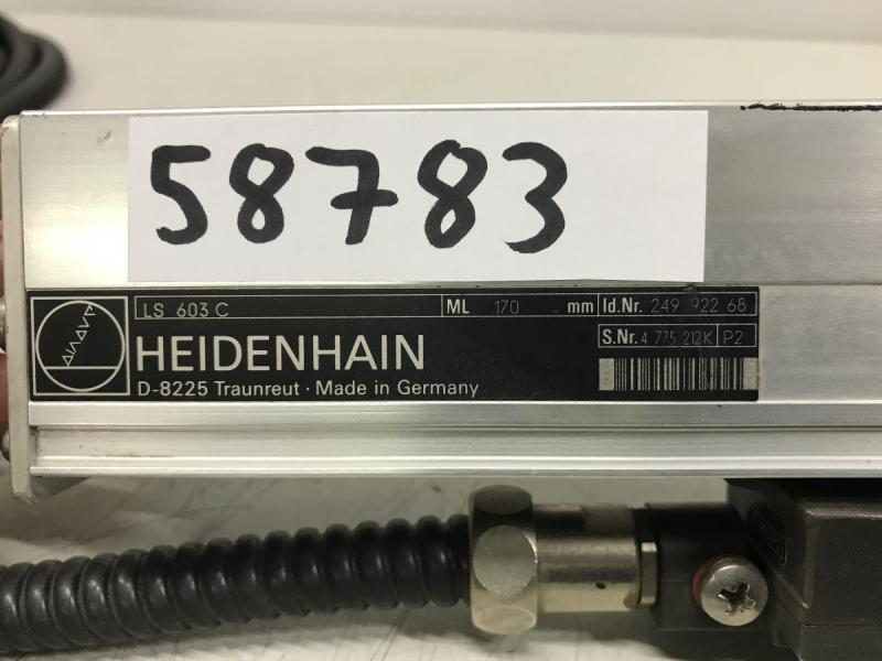Glasmaßstab, inkrementales Längenmesssystem, Linear Scale, Maßstab mit Glaslineal für Positionsanzeige