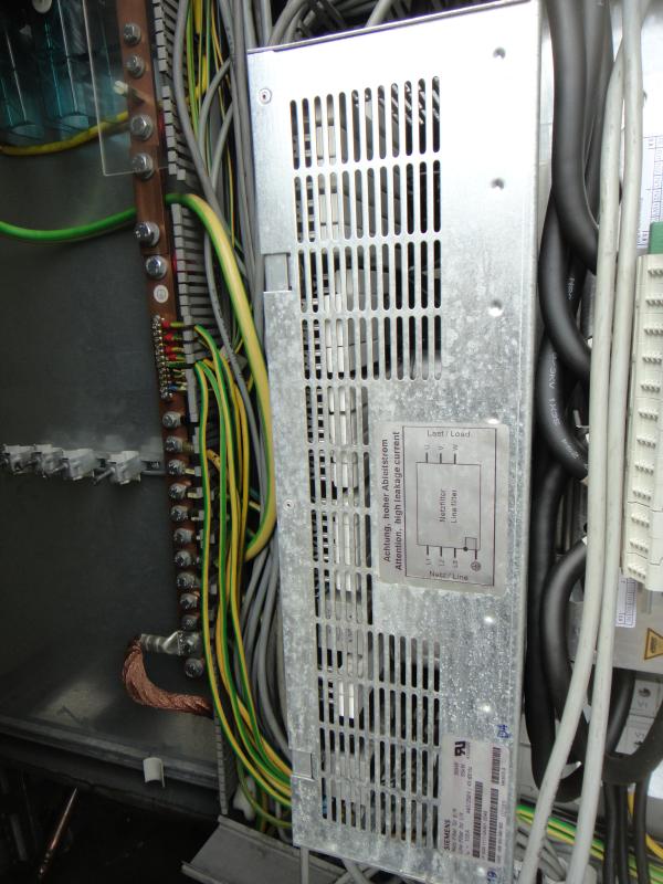 Dreiphasen Funk-Entstörfilter / Netzfilter Sinamic / Simodrive 611