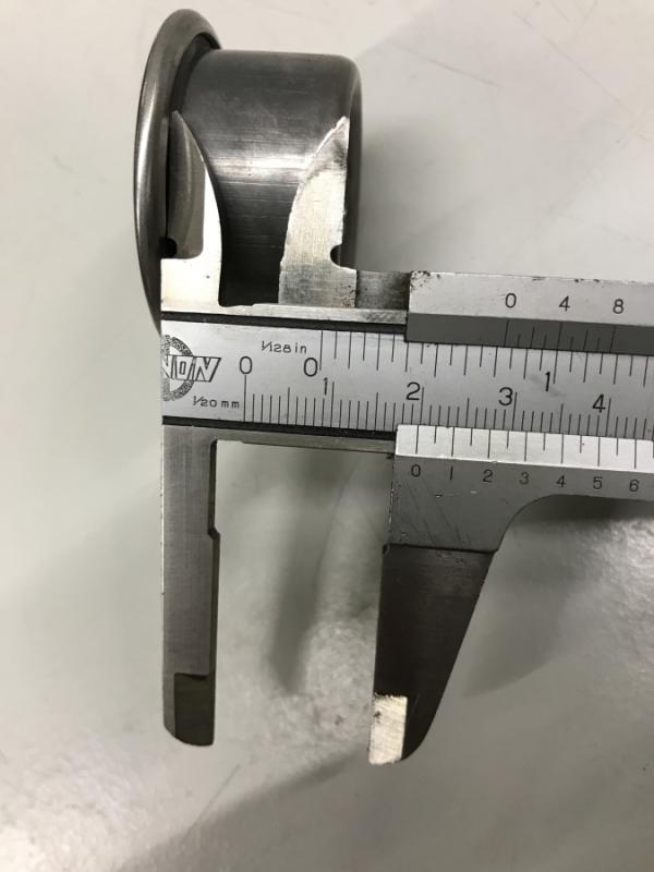 Kugelrolle für Kugelrollentisch zum Einbau in Rollenbahnen