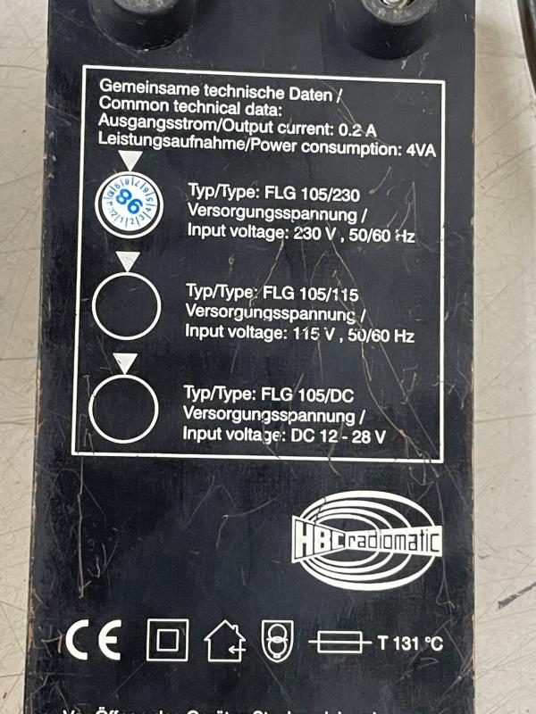 Ladegerät, Batterieladegerät für Funksender Akku für Kranfernsteuerung, Akku-Lader 6 Volt