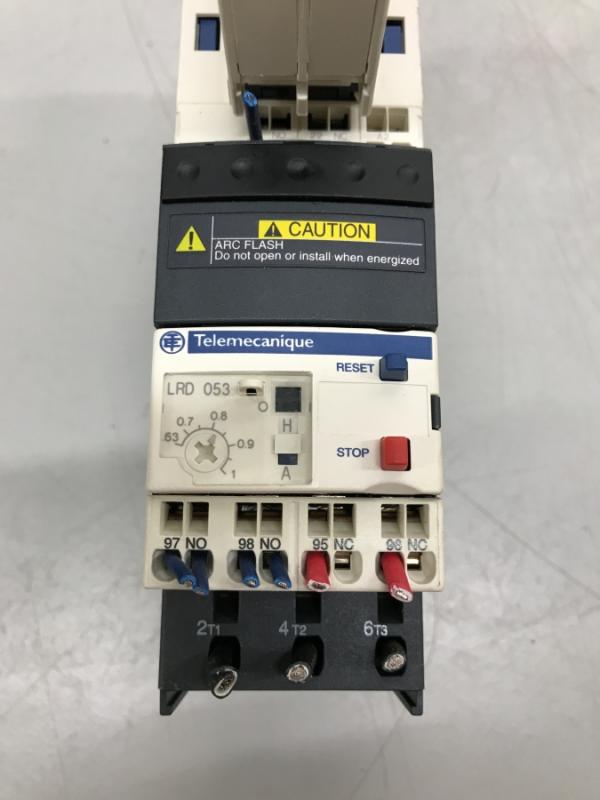 Leistungsschütz, Lastschütz, Luftschütz, Schütz, Leistungsschalter, Motorschütz mit Motorschutzrelais 0,63 - 1 A