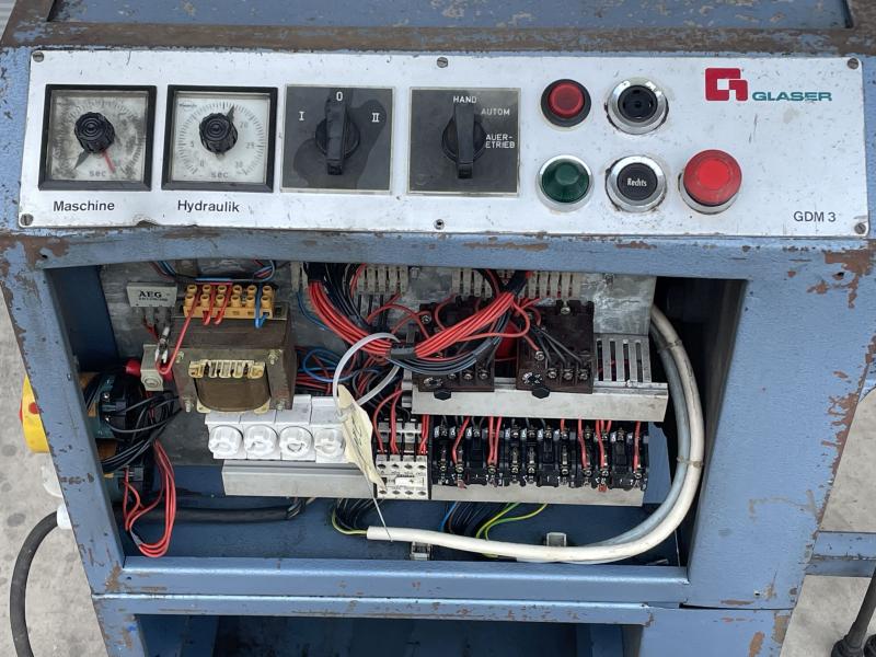 Automatischer Mehrzweck-Eisendreher, mit Aufsatz Ringbiegemaschine und Hydraulikaggregat 600 bar