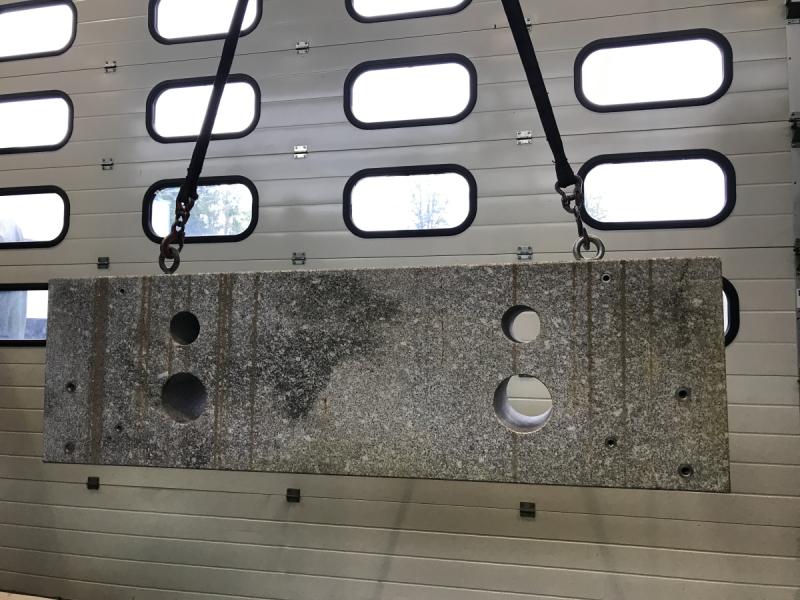 Hartgesteinplatte, Granitplatte, Granitblock, Hartgesteinblock, Winkelblock