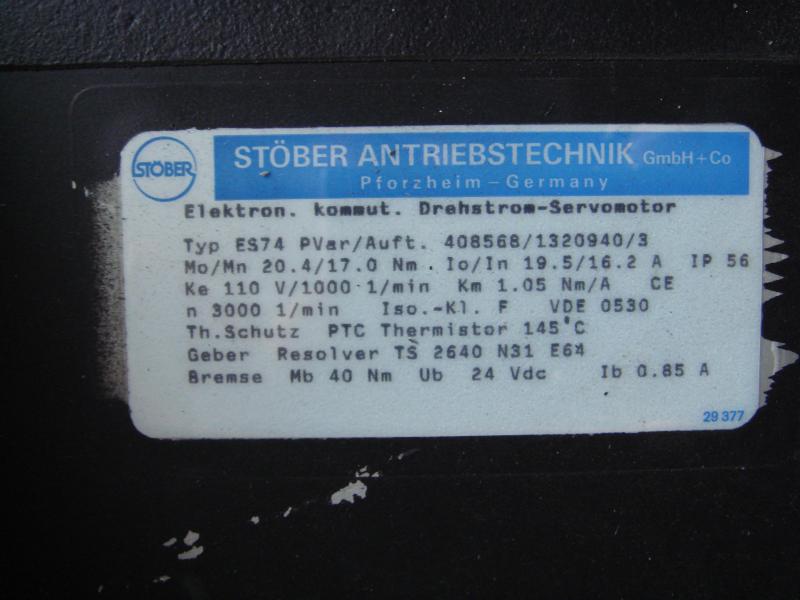 Drehstrom Servomotor Servo-Getriebemotor