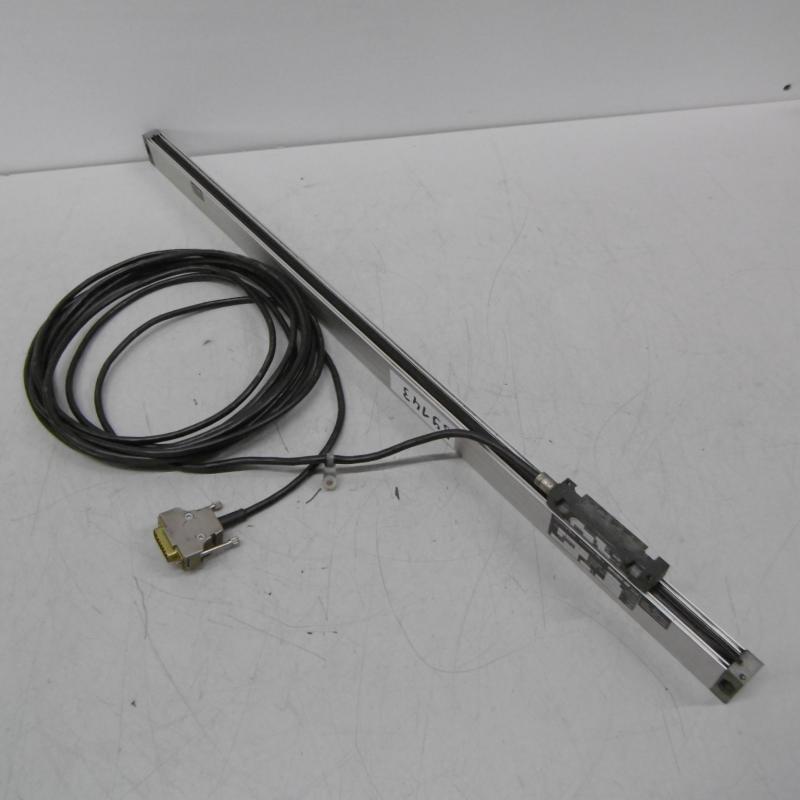Glasmaßstab, inkrementales Längenmesssystem, Linear Scale, Maßstab mit Glaslineal für Positionsanzeige
