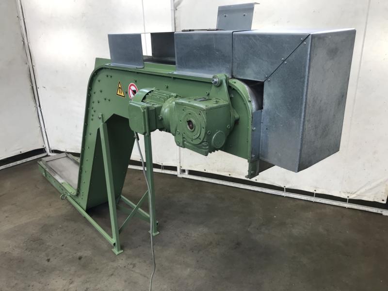 Rutschband Magnetförderer, Magnetrutschförderer, Z-Förderer Gleitbandanlage für Stahlteile Rutschband Magnetförderer, Magnetrutschförderer, Z-Förderer Gleitbandanlage für Stahlteile