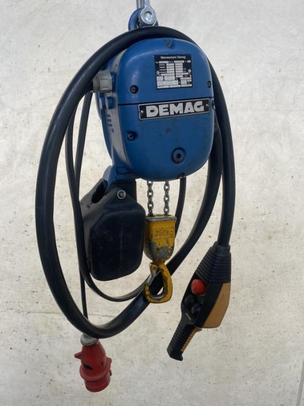 E-Kettenzug, Elektro Hubwerk, Kran 250 kg