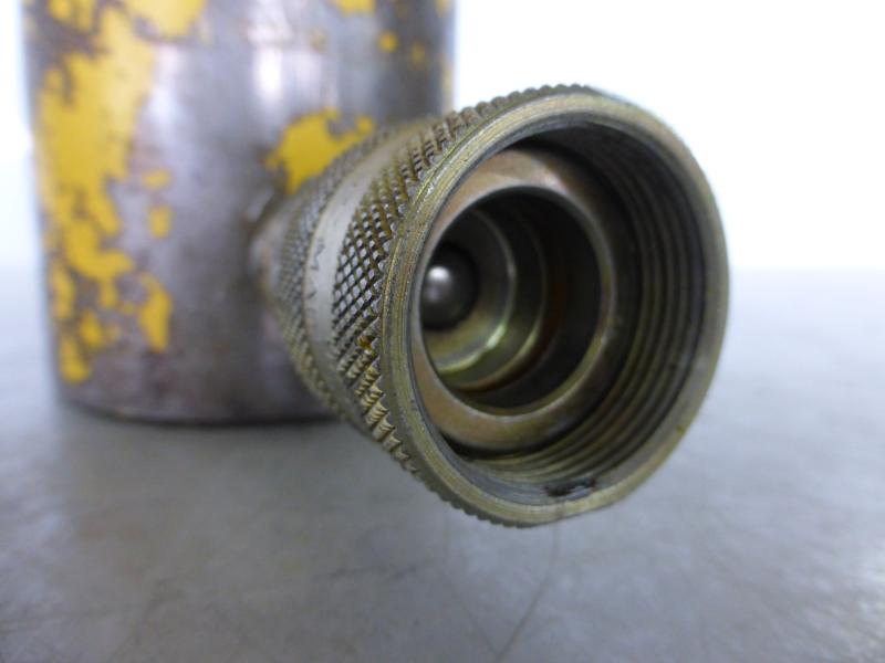 Einfachwirkender Hydraulikzylinder mit Federrückzug, Hydraulikstempel, Lukaszylinder, Maschinenheber
