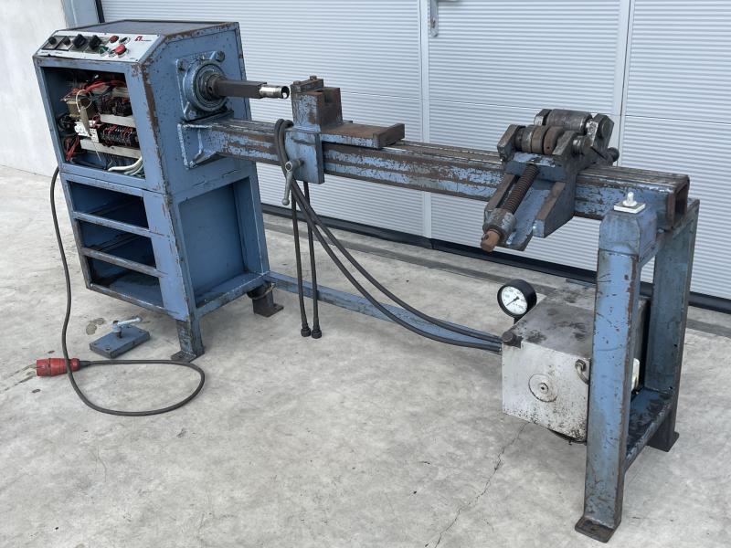Automatischer Mehrzweck-Eisendreher, mit Aufsatz Ringbiegemaschine und Hydraulikaggregat 600 bar