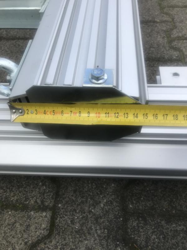 Hängekranbahn Krananlage, ALU Leichtkransystem,, Zweischienen-Hängebahn mit Einschienen Kranbrücke