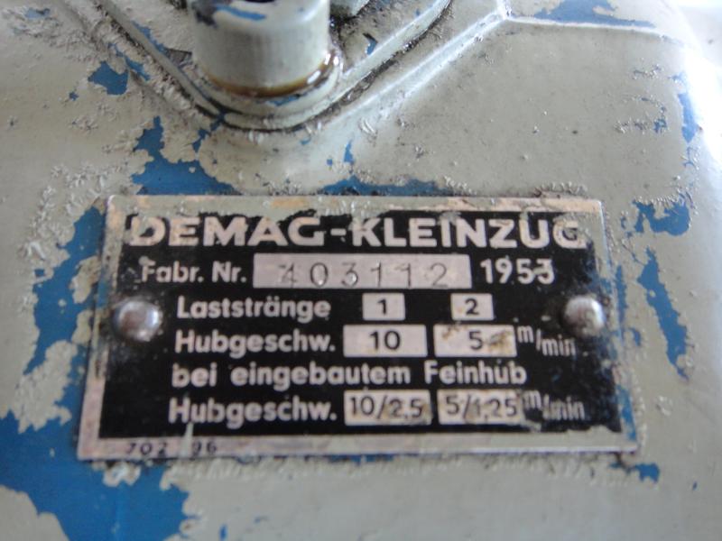 E-Kettenzug, Elektro Hubwerk, Kran