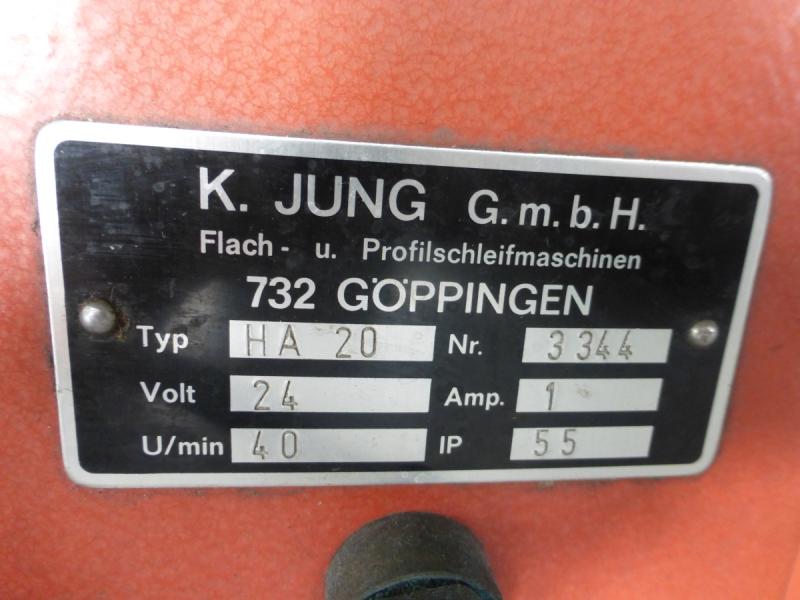 Hinterschleifgerät mit Permanentmagnetspannplatte